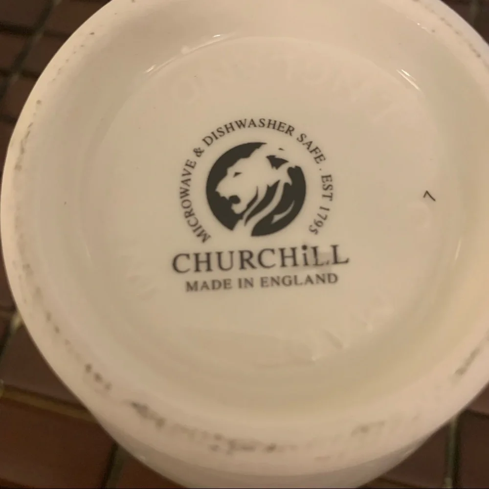 Churchill Pink Peony China Creamer made in England Cottagecore Floral